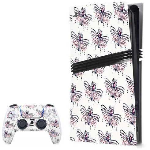 Blush Moth by Cat Coq PS5 Pro Bundle Skin
